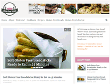 Tablet Screenshot of gluten-free-bread.org